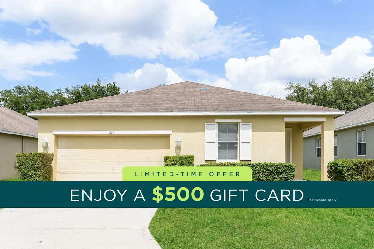 4-Bed House for Rent – 240 Andover Dr, Davenport, FL