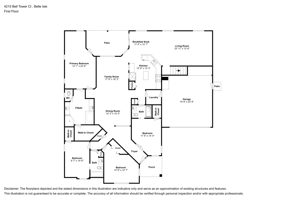 4215 Bell Tower Ct, Belle Isle, FL, 32812 | Invitation Homes