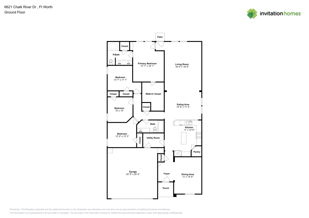 6621 Chalk River Dr, Fort Worth, TX, 76179 Invitation Homes