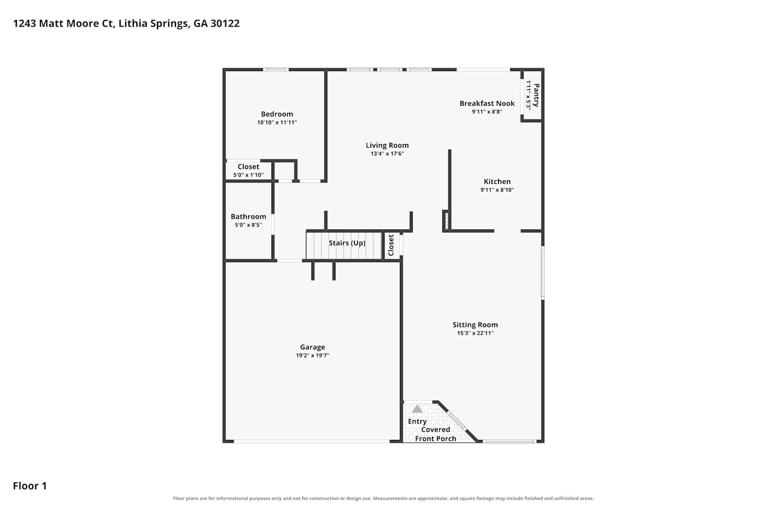 4 Bedroom House – 1243 Matt Moore Ct, Lithia Springs, GA 30122